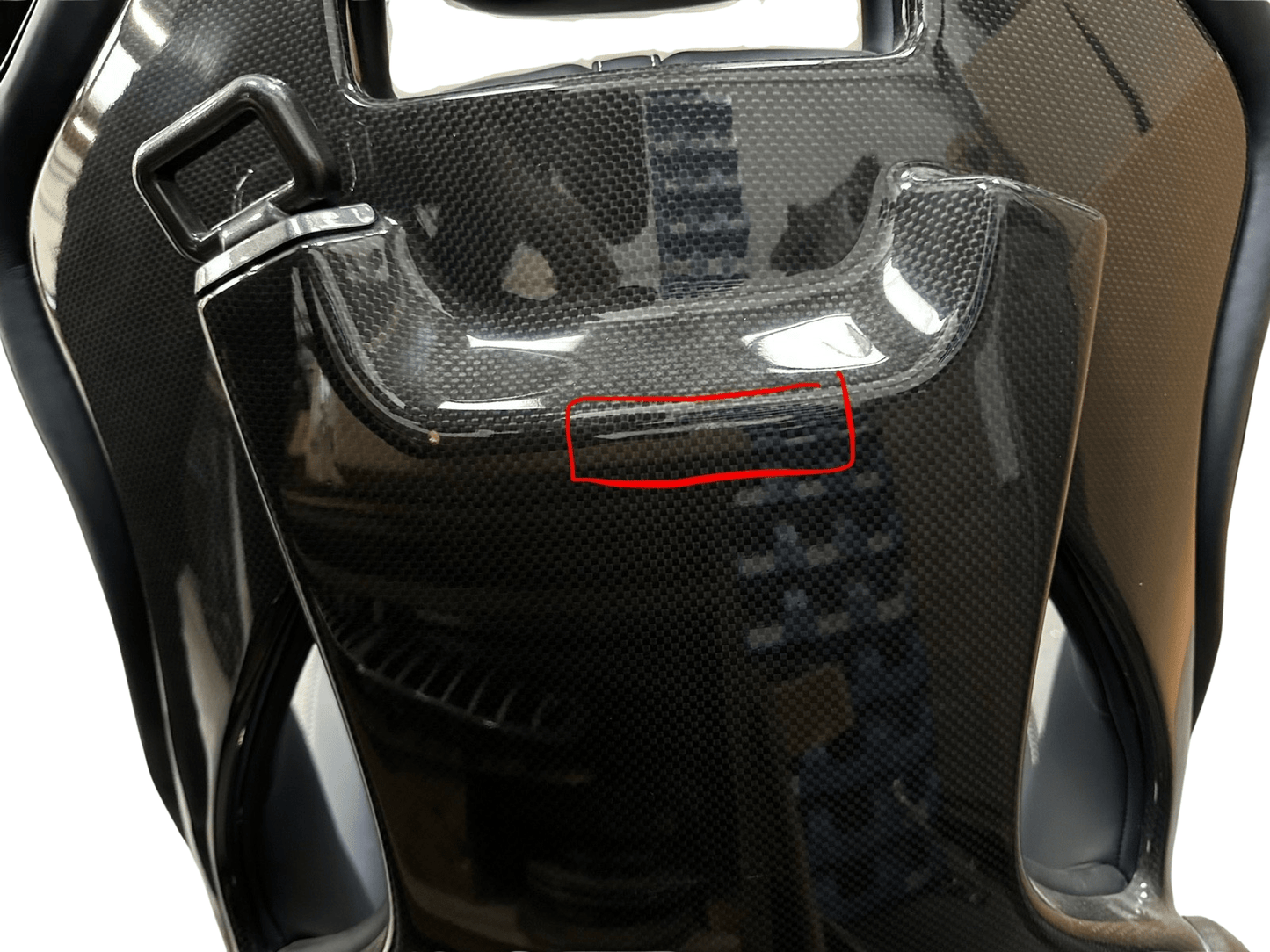FERRARI 458 488 LH Dark Blue with Silver Stitching Seat - R3VISION