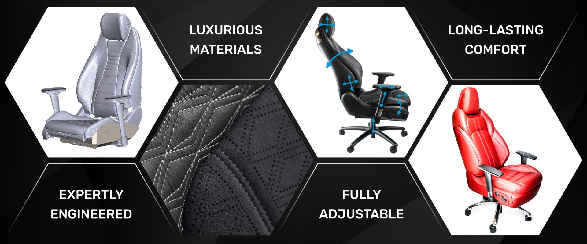 Car Seat Office Chair Advantages Banner | R3VISION