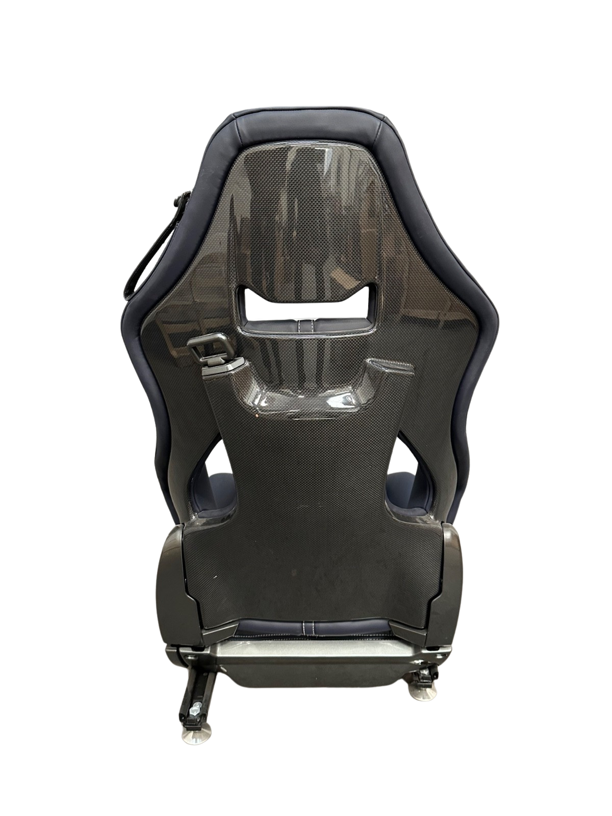 FERRARI 458 488 LH Dark Blue with Silver Stitching Seat