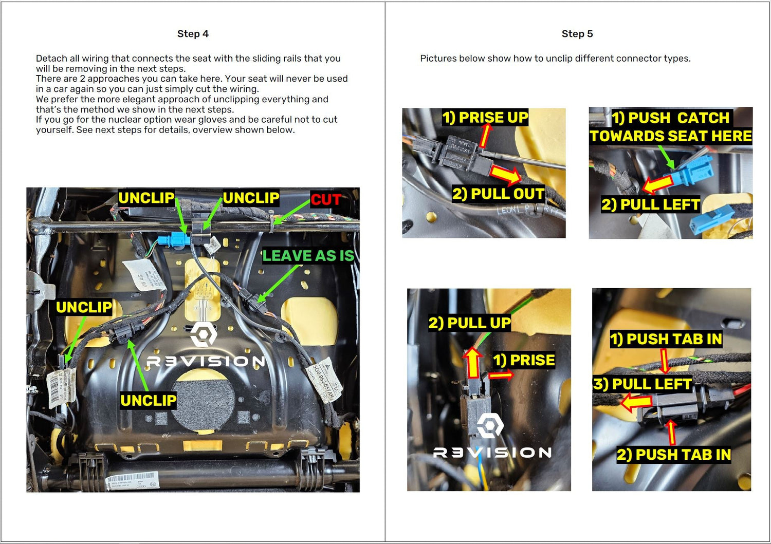 Car Seat to Office Chair Conversion Instructions | R3VISION