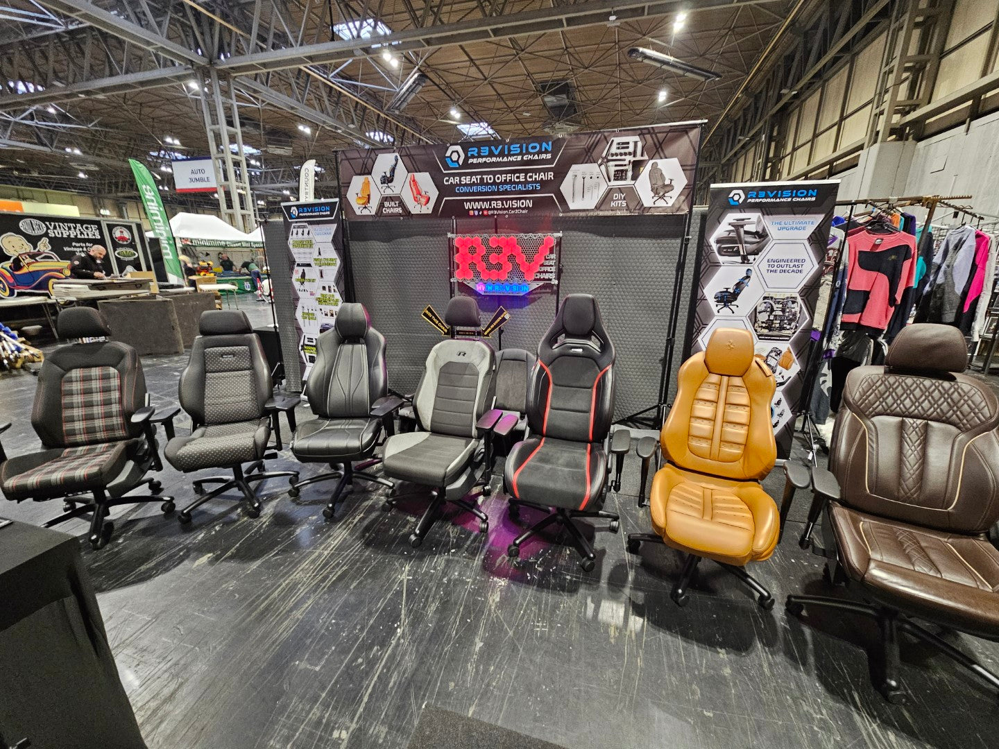 NEC Classic Car Restoration Show 2026 R3VISION Trade Stall