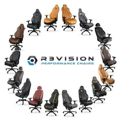 Any Car Seat professionally converted into an Office Chair - R3VISION