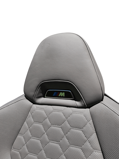 BMW M Sport seat - in grey with red accent - R3VISION