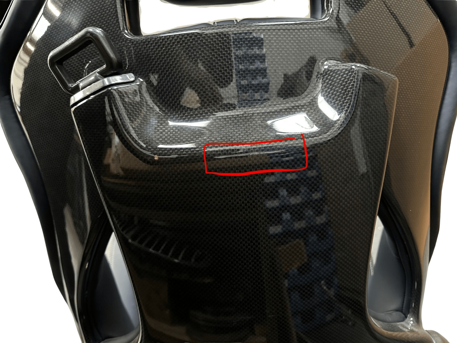 FERRARI 458 488 LH Dark Blue with Silver Stitching Seat - R3VISION