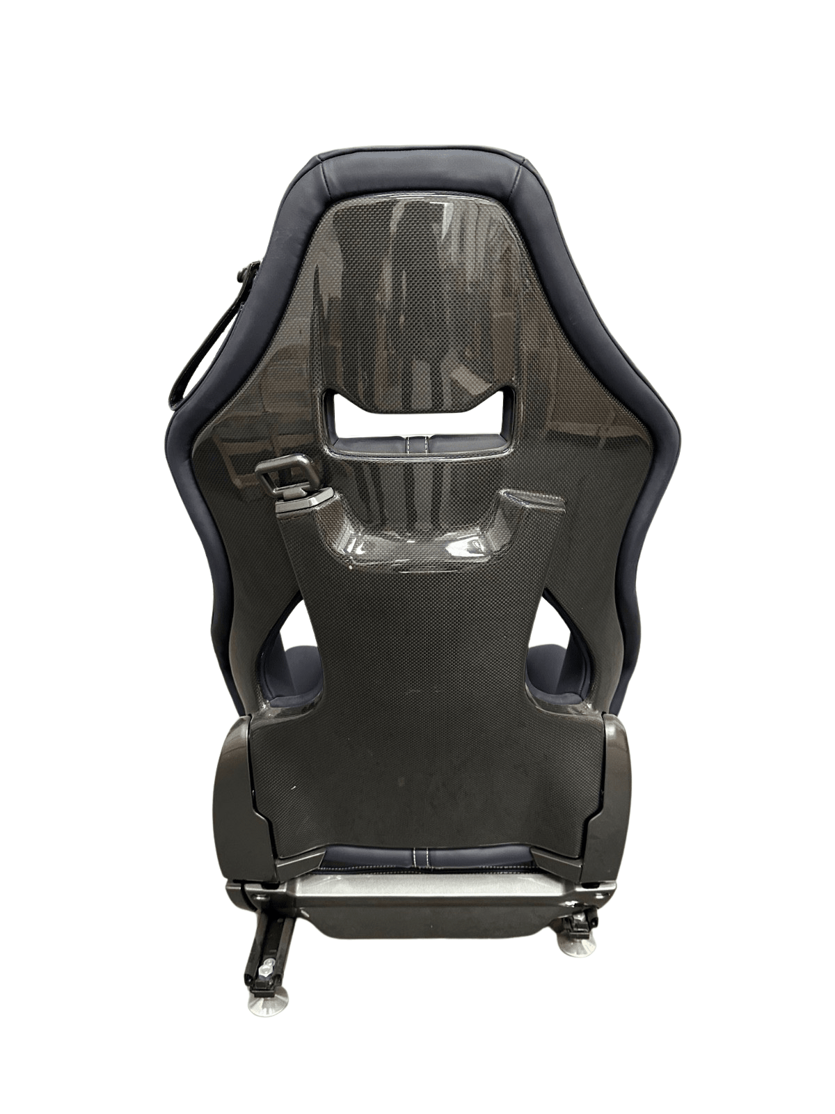 FERRARI 458 488 LH Dark Blue with Silver Stitching Seat - R3VISION