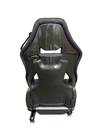 FERRARI 458 488 LH Dark Blue with Silver Stitching Seat - R3VISION