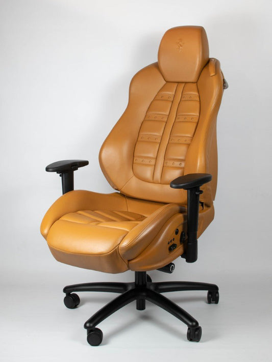 Ferrari California Electric, Real Leather Office Chair - R3VISION
