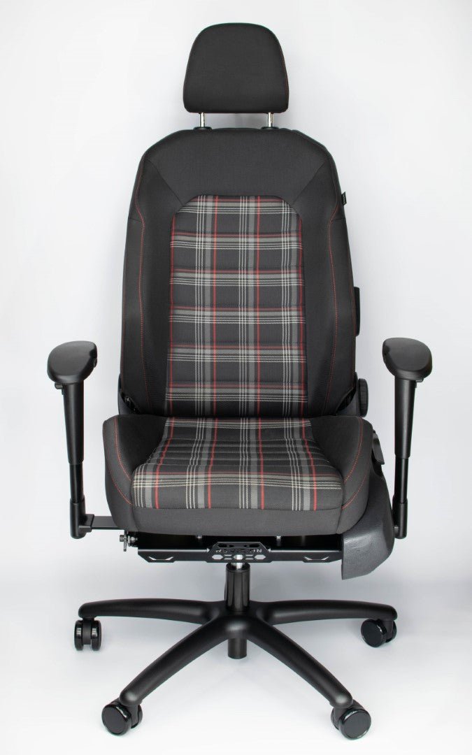 Office Chair from Car Seat: VW Golf GTI mk7 | R3VISION